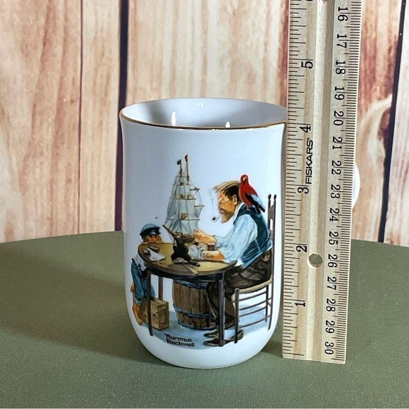 VTG 1982‎ Norman Rockwell Museum "For A Good Boy" Collectible Coffee Mug Tea Cup - Picture 6 of 7